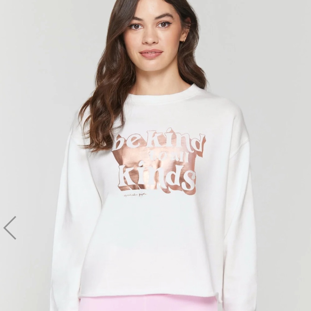 BNWT Spiritual Gangster Be Kind Mazzy Pullover Sweatshirt